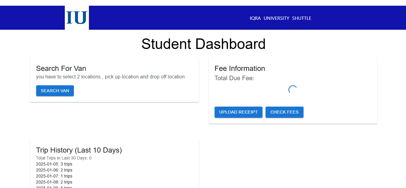 Smart Shuttle Service 
