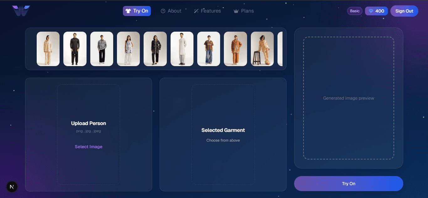 Wearify FYP (In Process)